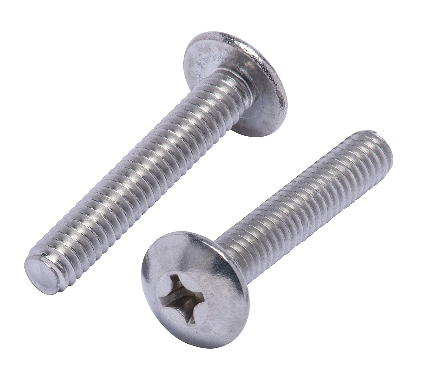 8-32 X 1-3/4" Stainless Phillips Truss Head Machine Screw, (25pc), Coarse  Thread, 18-8 – Razor Shopping US