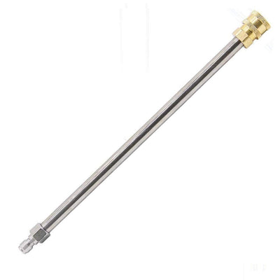 17Inch Pressure Washer Extension Wand - 1/4-Inch Quick Connect Stainless Steel Power