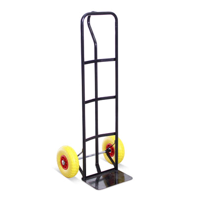 Industrial heavy load sack cart with stab -resistant tires black 325 kg