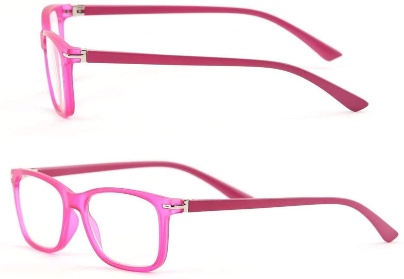 Blue-Light-Blocking-Reading-Glasses-Pink-3-50-Magnification-Computer-Glasses