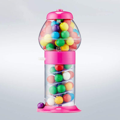 Kicko Twirling Gumball Machines - 4 Pack - 9.75 Inch Candy Dispenser - Swirl Style Tank