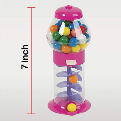 Kicko Twirling Gumball Machines - 4 Pack - 9.75 Inch Candy Dispenser - Swirl Style Tank