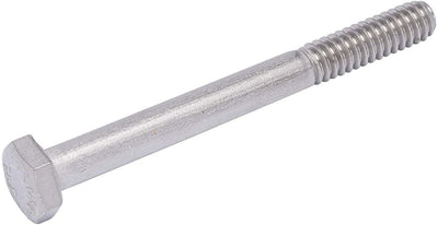 3/8"-16 X 1-5/8" (10pc) Stainless Hex Head Bolt, 18-8 Stainless