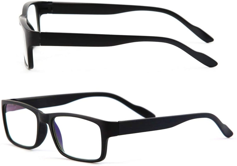 Blue-Light-Blocking-Reading-Glasses-Black-3-00-Magnification Anti Glare