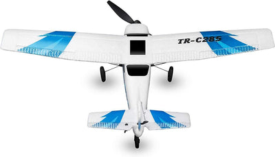 Top Race Remote Control Airplane, 3 Channel RC Airplane Aircraft Built in 6 Axis Gyro