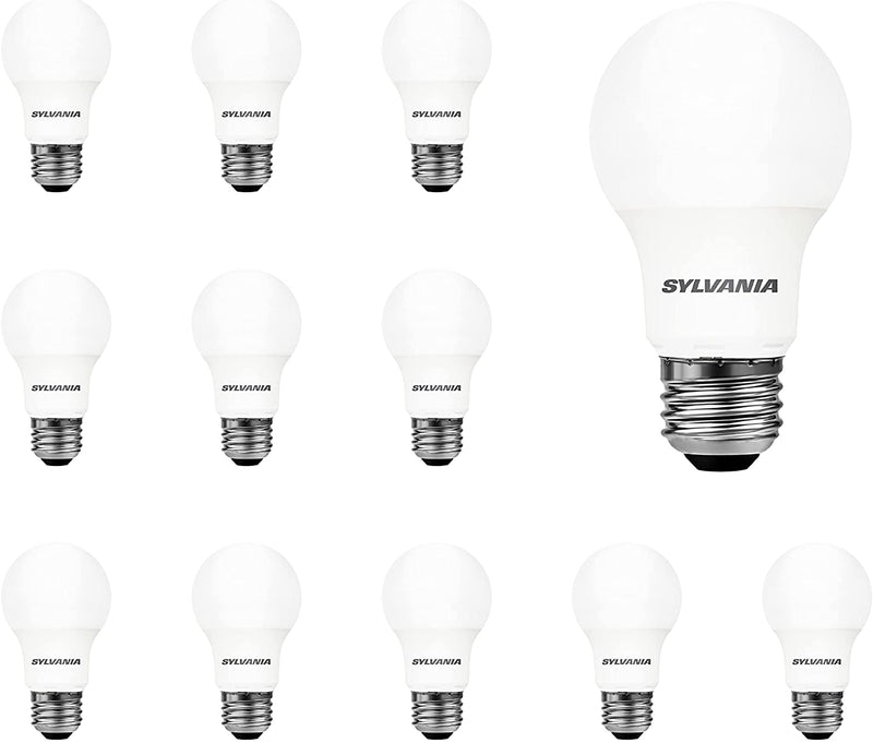 SYLVANIA LED A19 Light Bulb, 60W Equivalent, Efficient 8.5W, Medium Base, Frosted Finish