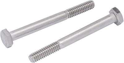 3/8"-16 X 2-1/2" (25pc) Stainless Hex Head Bolt, 18-8 Stainless