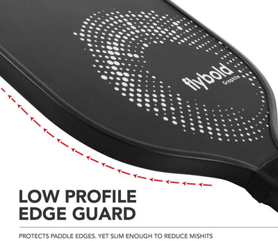 flybold Pickleball Paddle Graphite Face Honeycomb Composite Core Lightweight Pickleball