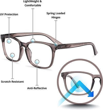 Blue-Light-Blocking-Reading-Glasses-Charcoal-2-00-Magnification-Computer-Glasses