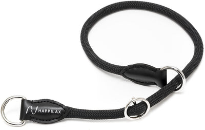 Dog collar made of braided rope with adjustable stopper 50