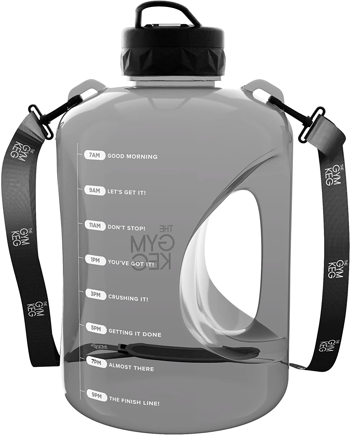 THE GYM KEG 1 Gallon Water Bottle (128oz) I 3.78l Big Water Jug I 128 oz Sports Bottle