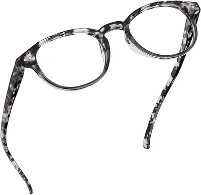 Blue-Light-Blocking-Reading-Glasses-Anti-Reflective-Lenses-2-50-Magnification-Clear-Black