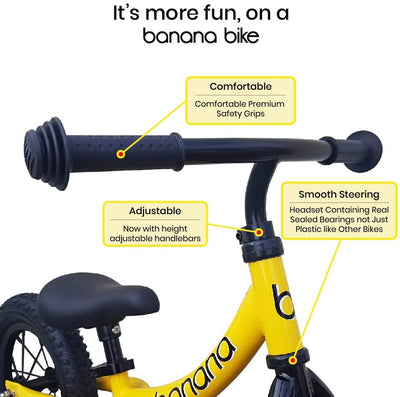 Banana GT impeller 12 inch running learning wheel Kinderrad for boys and girls children 2