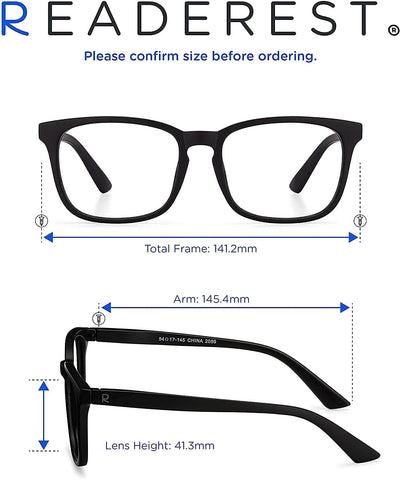 Readerest blue-light-blocking-reading-glasses-black-1-75-magnification