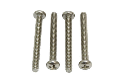 4-40 X 7/16" Stainless Pan Head Phillips Machine Screw (100 pc) 18-8 (304) Stainless