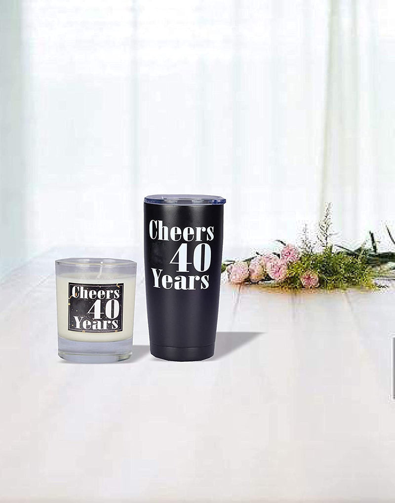 40th Birthday Gifts for Men, 40th Birthday, 40th Birthday Tumbler, 40th Birthday