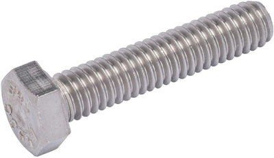 5/16"-18 X 1-3/4" (25pc) Stainless Hex Head Bolt, Fully Threaded, 18-8 Stainless