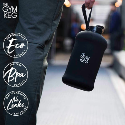 The Sports Water Bottle 2.2 L Insulated | Half Gallon | Carry Handle | Big Water Jug