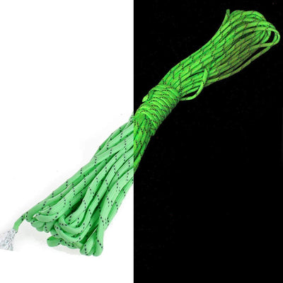 Katzco Glow-in-The-Dark Rope for Nighttime Sports, Decor, Pet Toys, Crafts, Indoor