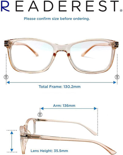 Blue Light Blocking Reading Glasses, Computer Glasses, Fashionable For Men And Women