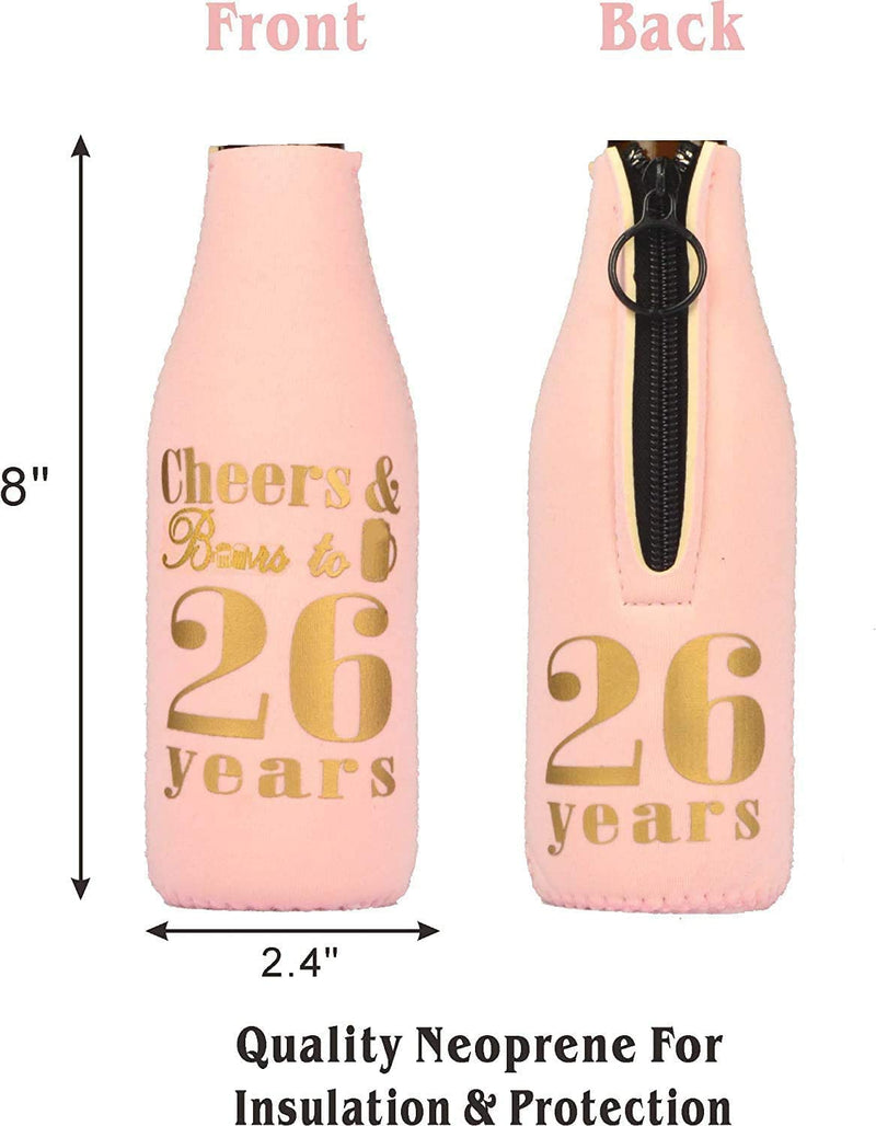 26th Birthday Gifts for Women, 26th Birthday Gifts, 26th Birthday Can Coolers, 26th