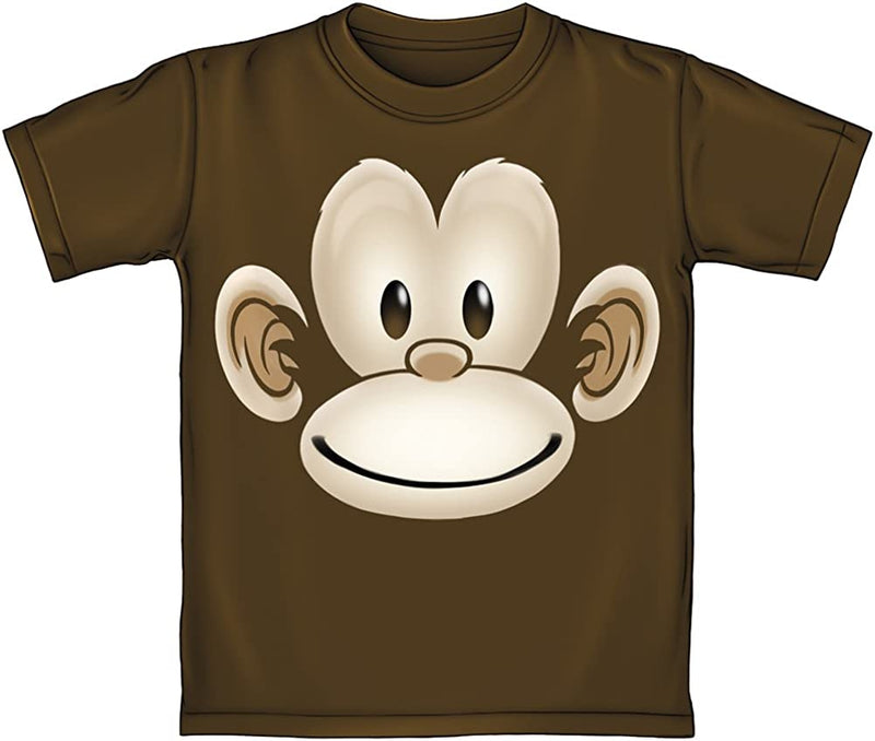 Dawhud Direct Monkey Face Youth Tee Shirt (Large 12-14
