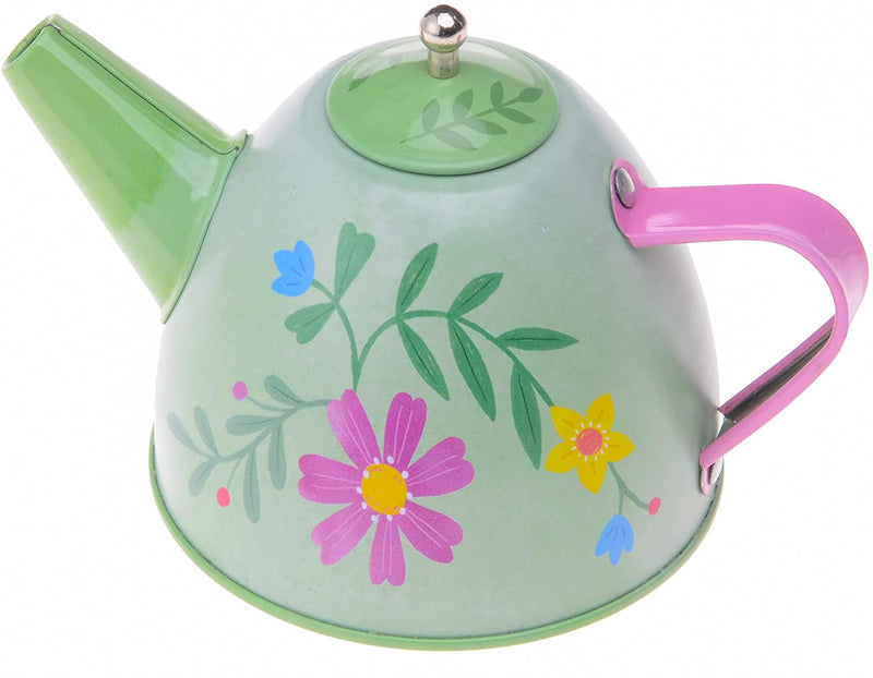 Tin tea service for girls tag bag children&