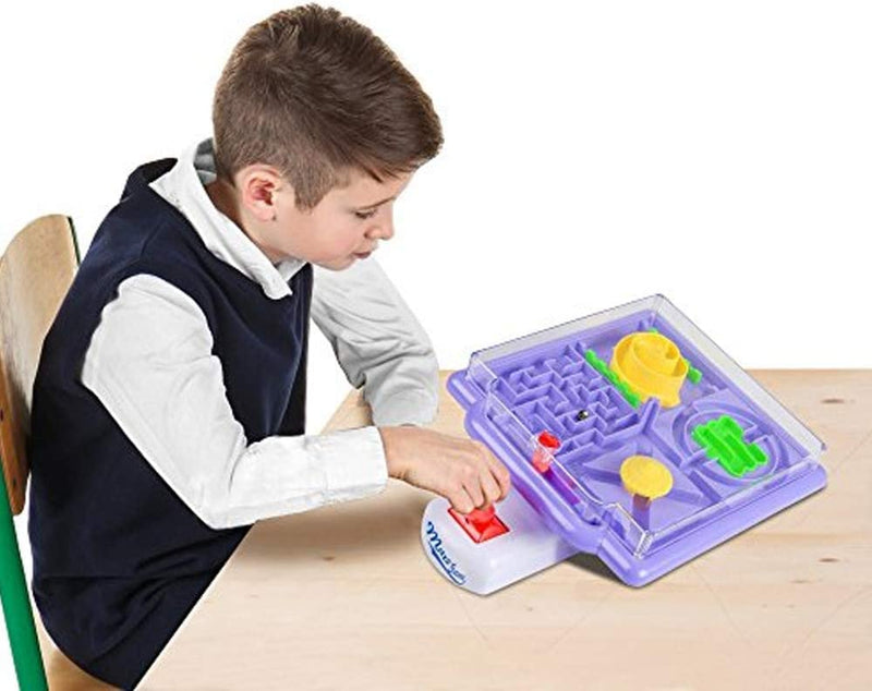 Kicko 4 in 1 Tilt Maze Puzzle Ball Game - 1 Piece Remote Control Brain Teaser Toy - Ideas