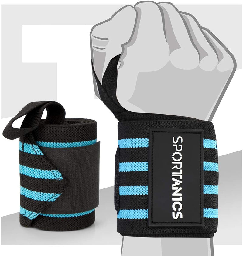 Wrist bandages 2 Set with Velcro fastener Stabilization of the wrists