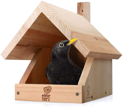 I amel nest box made of screwed solid wood weatherproof untreated