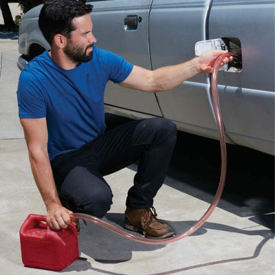 Katzco Siphon Hose - Shaker Siphon Transfer Pump Hose - for Gas, Fuel, Oil, Automotive