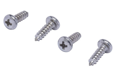 8 X 1-3/4" Stainless Pan Head Phillips Wood Screw, (50pc), 18-8 (304) Stainless Steel