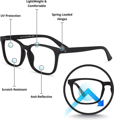 Readerest blue-light-blocking-reading-glasses-black-3-00-magnification