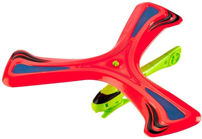 Kicko Boomerang Helicopter - 10 Inch Self-Returning Chopper - Toss and Catch Single Player