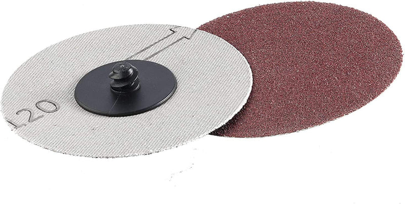 Katzco Sanding Disc Assortment - 25 Pack - Grit Roll Lock Sanding and Grinding Discs -
