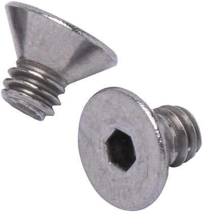 8-32 X 1/4" Stainless Flat Head Socket Cap Screw Bolt, (100pc), 18-8 (304) Stainless