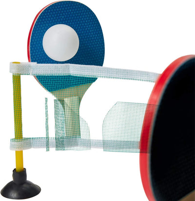 Kicko Mini Ping Pong Set - Table Tennis - Two-Player Sport and Summer Game - Indoors