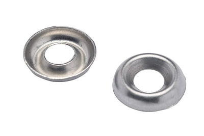 14 Stainless Cup Countersunk Finish Washer, (100 Pack) - Choose Size, by Bolt Dropper
