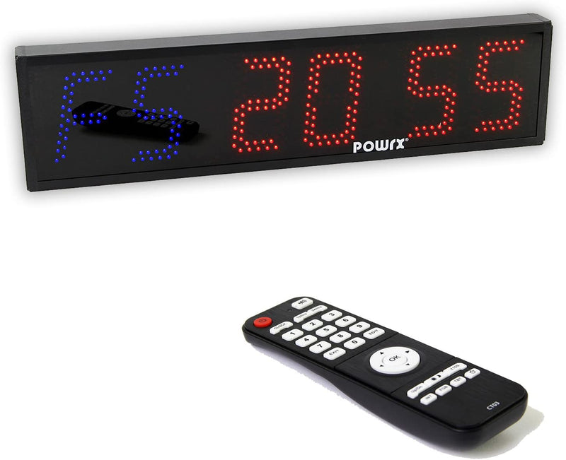 Sport Timer Board countdownimer meter dimensions 65 x 16 x 5 cm 6 places led