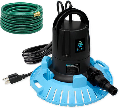 EDOU Automatic Swimming Pool Cover Pump Pro , 2500 GPH , 1/2 HP ,110 V ,Including