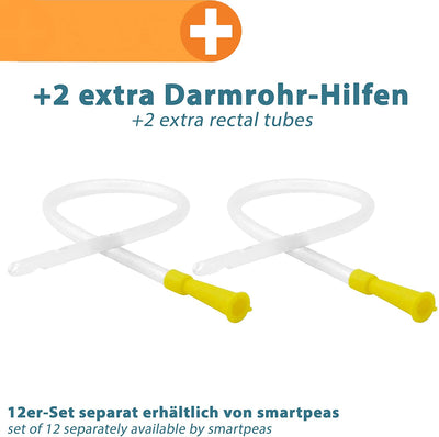 Darm tube Help for intestinal cleaning 102 pieces transparent bpa free intestinal pipes