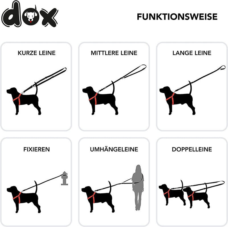 Dog Leash Nylon Reflective Adjustable 66 Ft  Many Ors  Sizes  For Small