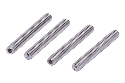 1/4"-20 X 1/2" Stainless Set Screw with Hex Allen Head Drive and Oval Point (50 pc), 18-8
