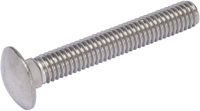 3/8"-16 X 1-1/2" (25pc) Stainless Carriage Bolt, 18-8 Stainless