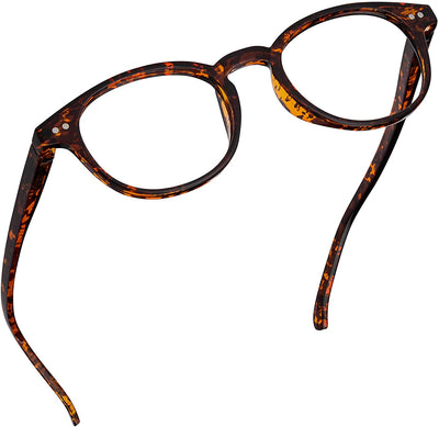 Round-Blue-Light-Blocking-Reading-Glasses-Tortoise-1-50-Magnification-Computer-Glasses