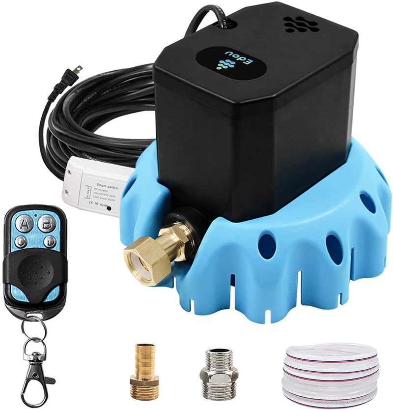 EDOU 1200 GPH Remote Control On-Off Pool Cover Pump,Including Remote Control,16&