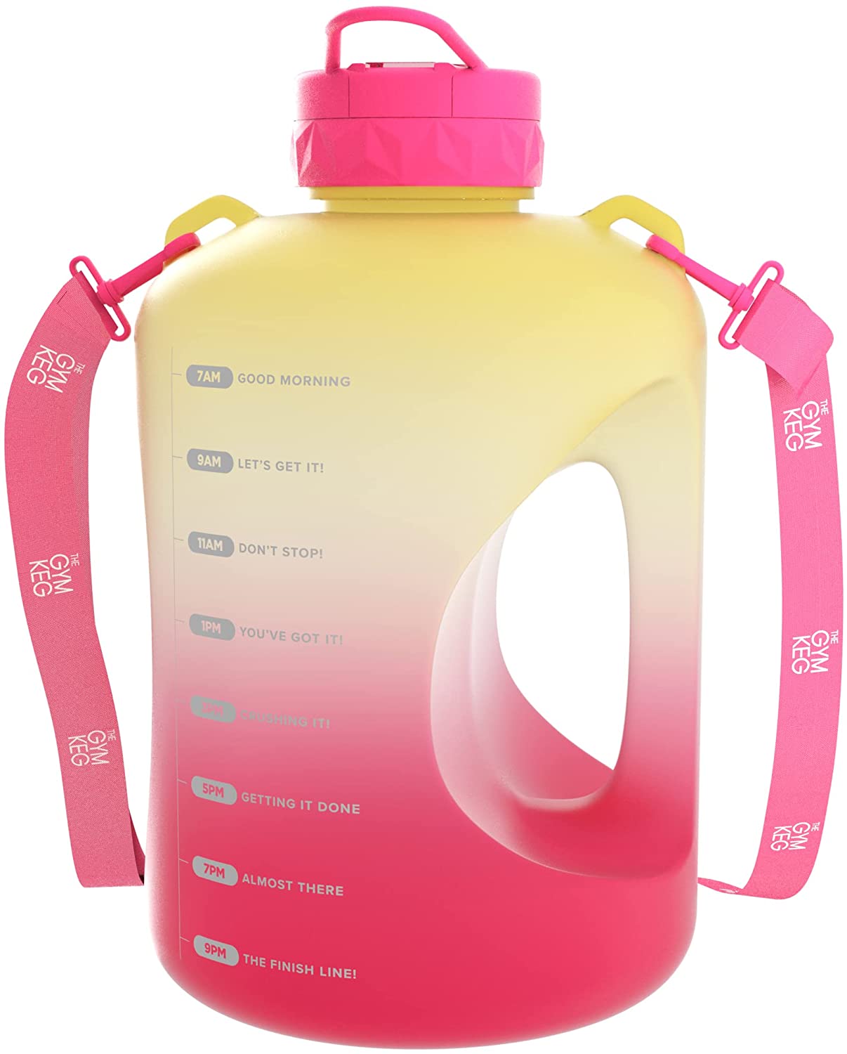 THE GYM KEG 1 Gallon Water Bottle (128oz) I 3.78l Big Water Jug I 128 oz Sports Bottle