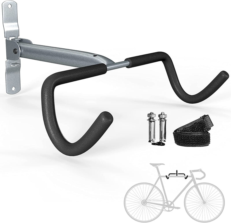 Charles Daily Wall Mounted Bike Rack, Foldable Bike Wall Mount Bracket for Bike Storage