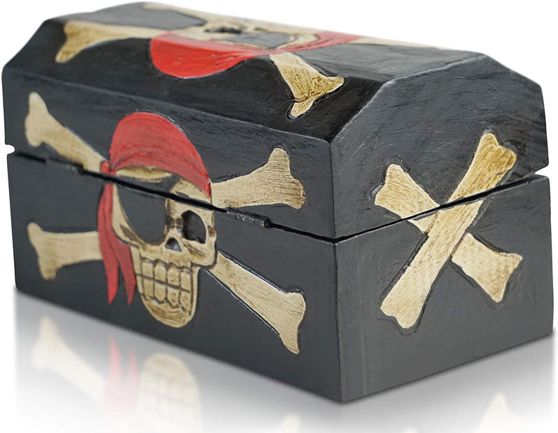 Pirate treasure chest storage box for children&