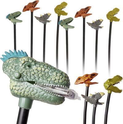Assorted Dinosaur Grabbers - Pack of 12 Long Reach Grabbing Tool for Kids and Adults - 20